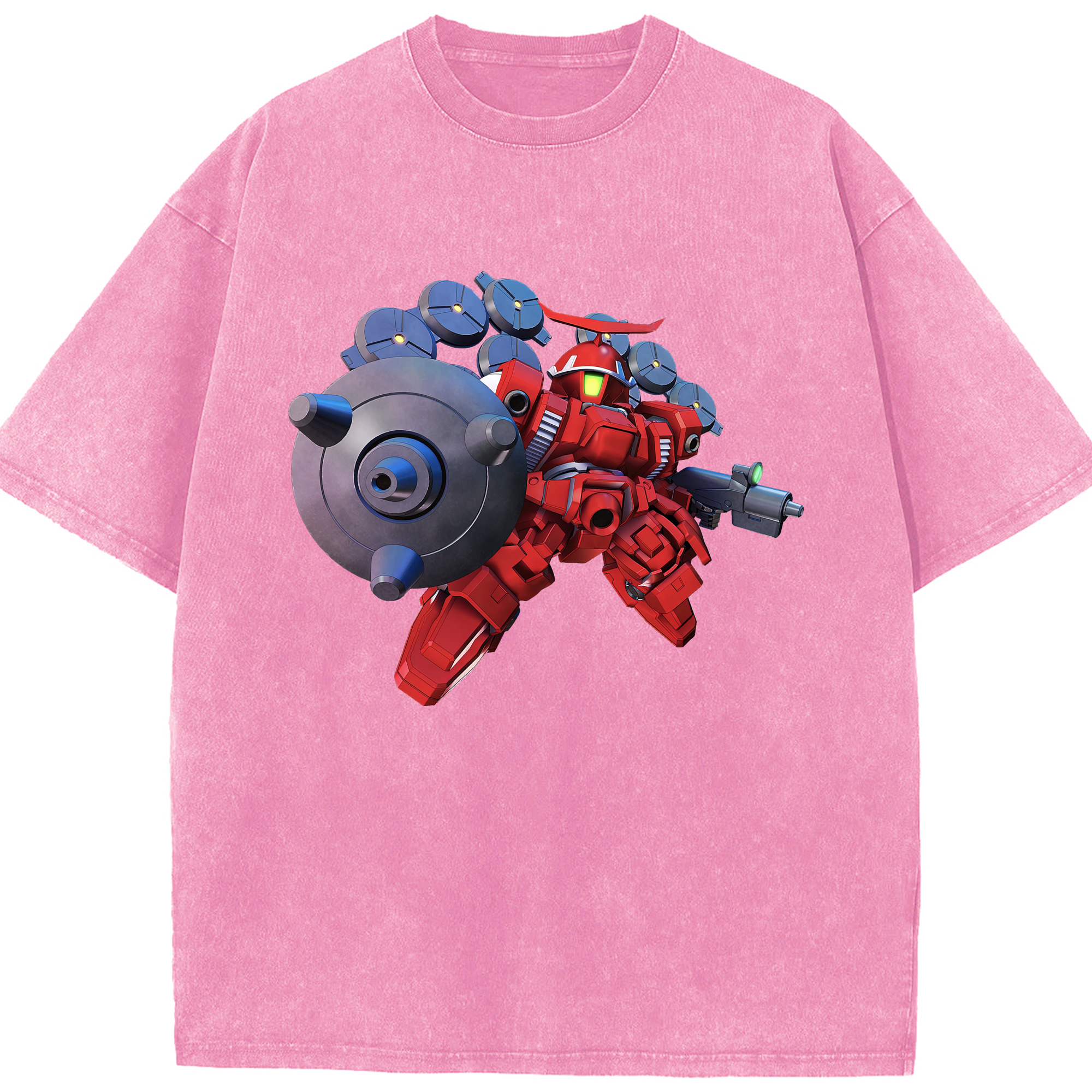 （画像用） 機動戦士ガンダム Mobile Suit Gundam 綿100% ヴィンテージ風 半袖Tシャツ（フロントプリント）